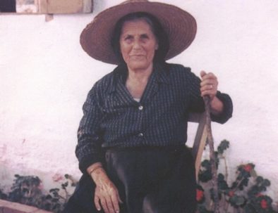 Stoupa maniot woman - old photo